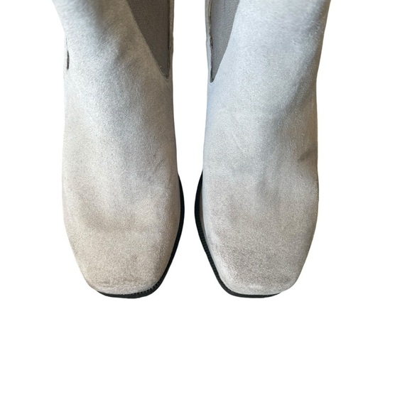Jeffrey Campbell - Grey Suede Platform Boots Sz 7 - Picture 3 of 10